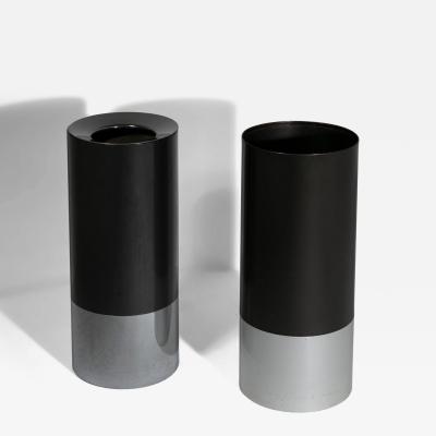 Luigi Caccia Dominioni Pair of Cartuccia Umbrella Stands by Caccia Dominioni for Azucena