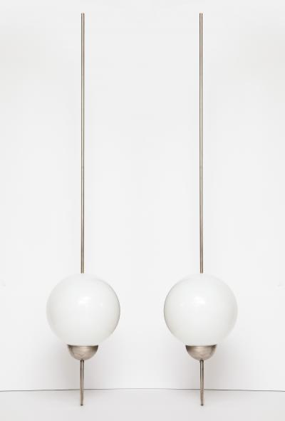Luigi Caccia Dominioni Pair of LP11 Pallone Wall Sconces