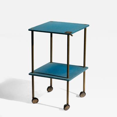 Luigi Caccia Dominioni Rare Table Cart Model T9 by Luigi Caccia Dominioni for Azucena Italy 1960s