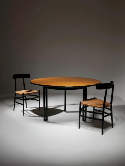 Luigi Caccia Dominioni Round Doppietta Table by Luigi Caccia Dominioni for Azucena