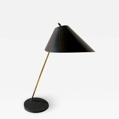 Luigi Caccia Dominioni TASK DESK LAMP WITH BLACK SHADE BY LUIGI CACCIA DOMINIONI FOR AZUCENA