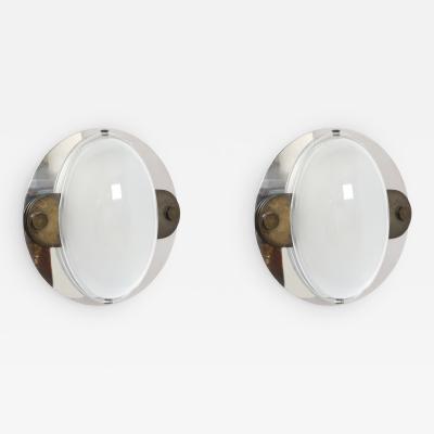 Luigi Caccia Dominioni for Azucena wall or ceiling lights a pair
