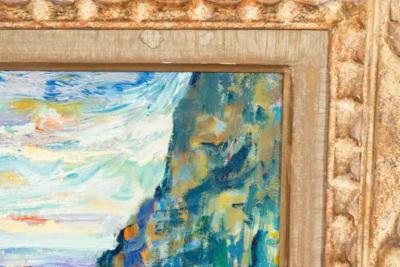 Luigi Corbellini Oil On Canvas Landscape By Luigi Corbellini