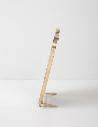 Luigi Fontana Luigi Fontana Brass Toilette Mirror Fontana Arte circa 1940