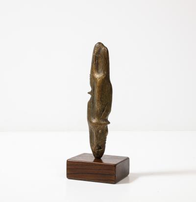 Luigi Gheno Abstract Bronze Sculpture by Luigi Gheno