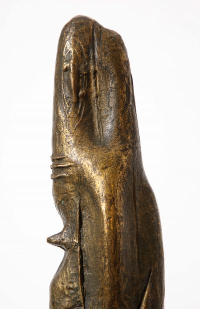 Luigi Gheno Abstract Bronze Sculpture by Luigi Gheno