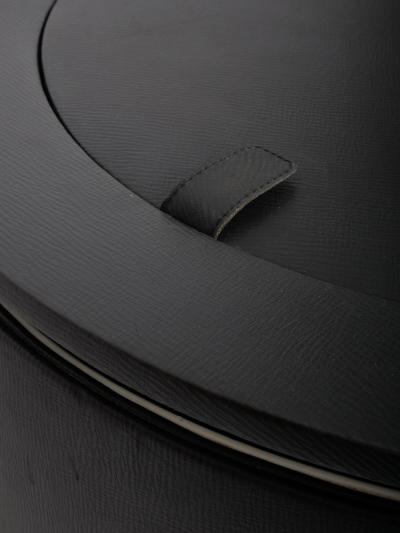 Luigi Massoni Black Dilly Dally vanity by Luigi Massoni for Poltrona Frau Italy c1968