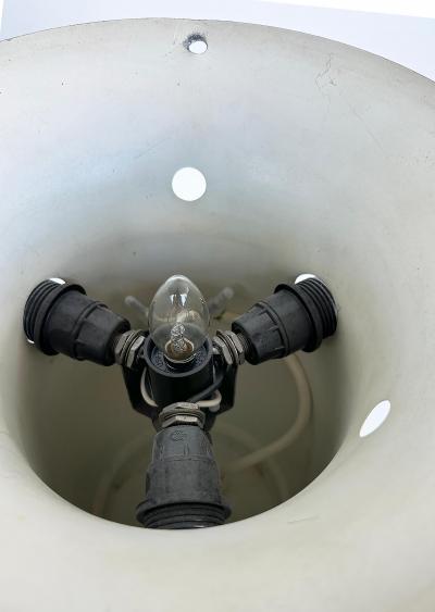 Luigi Massoni Brumbury Space Age Lamps Luigi Massoni Harvey Guzzini Italy Pair