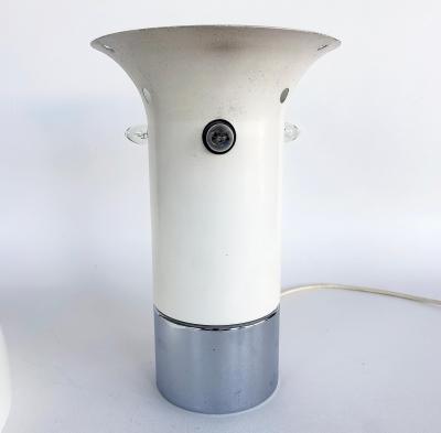 Luigi Massoni Brumbury Space Age Lamps Luigi Massoni Harvey Guzzini Italy Pair