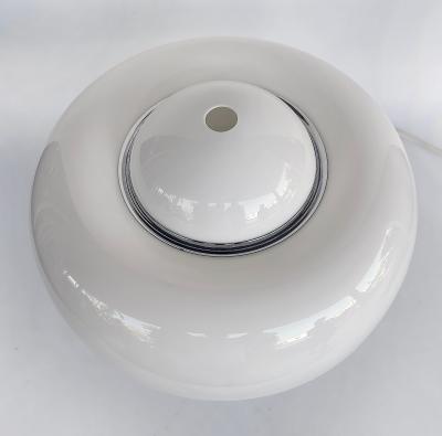 Luigi Massoni Brumbury Space Age Lamps Luigi Massoni Harvey Guzzini Italy Pair