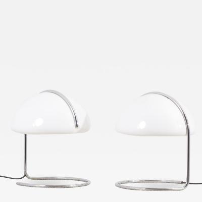 Luigi Massoni Pair of Table Lamps by Luigi Massoni Luciano Buttura for Harvey Guzzini Italy