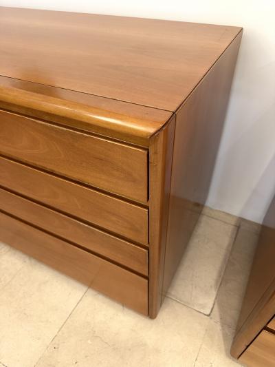 Luigi Saccardo Wood Chest of Drawers by Luigi Saccardo for Gasparello Italy 1970s