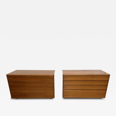 Luigi Saccardo Wood Chest of Drawers by Luigi Saccardo for Gasparello Italy 1970s