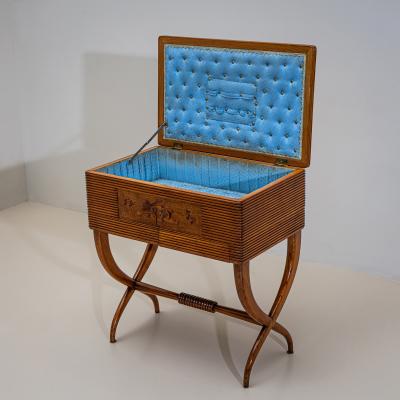 Luigi Scremin Sewing Cabinet by Luigi Scremin Italy 1930s