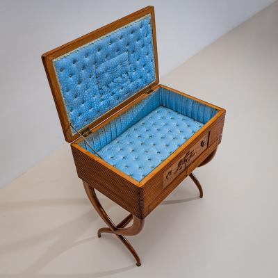 Luigi Scremin Sewing Cabinet by Luigi Scremin Italy 1930s