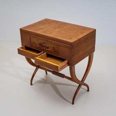 Luigi Scremin Sewing Cabinet by Luigi Scremin Italy 1930s
