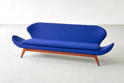 Luigi Tiengo Exceptional Luigi Tiengo Sofa for Cimon Montr al 1963