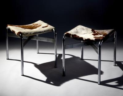Luigi e Gino Figini e Pollini Pair of Stools