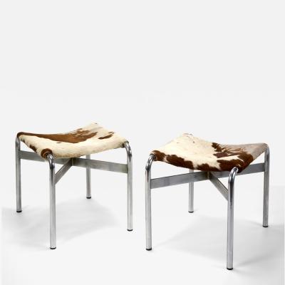 Luigi e Gino Figini e Pollini Pair of Stools