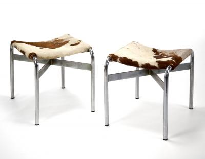 Luigi e Gino Figini e Pollini Pair of Stools