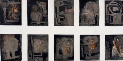 Lukas Machnik LUKAS MACHNIK walnut ink drawings on paper