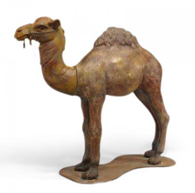 Luke Saunders American Papier Mache Camel Figure