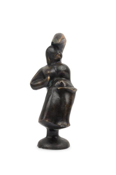 Luna Limited Edition Bronze Brutalist Contemporary Figural Sculpture