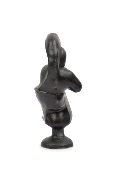 Luna Limited Edition Bronze Brutalist Contemporary Figural Sculpture