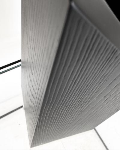 Lupo Hiriokami Lupo Horiokami Babel Wolf Vase Black Ash Wood