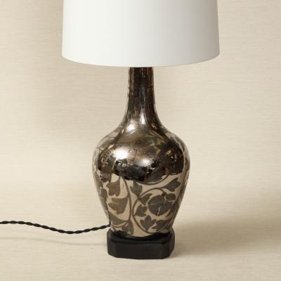 Lusterware Lamp c 1940