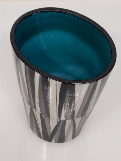 Luzern Handgemalt Vase EM 549P Swiss