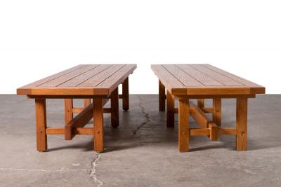 Lynn Ford Architectural Bench From ONeil Ford Building Texas Instruments Campus