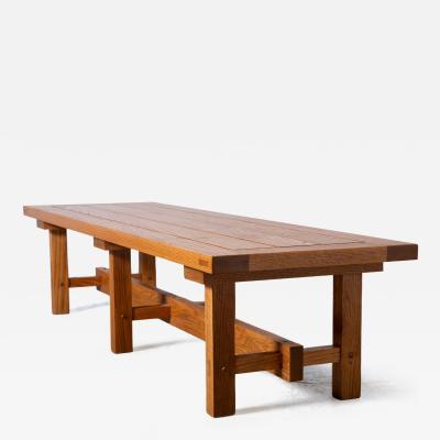 Lynn Ford Architectural Bench From ONeil Ford Building Texas Instruments Campus