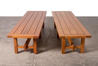 Lynn Ford Architectural Bench From ONeil Ford Building Texas Instruments Campus