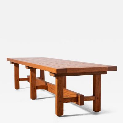 Lynn Ford Architectural Bench From ONeil Ford Building Texas Instruments Campus