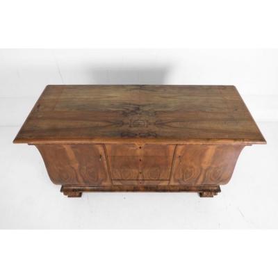 Lyre form Art Deco period sideboard