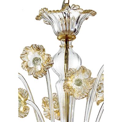 Lyvely Floreal Romantic Murano Glass Chandelier