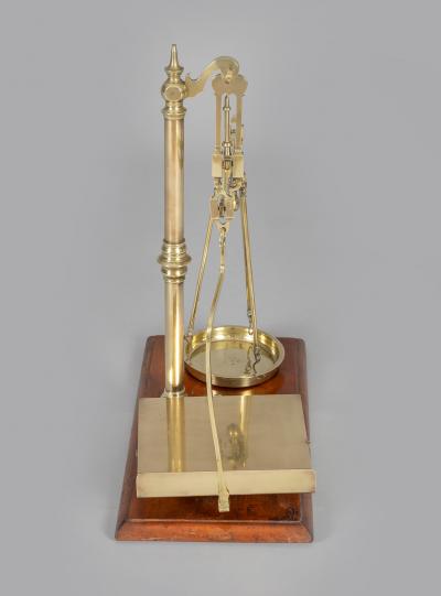 M Fereday Antique Pair of Brass Scales