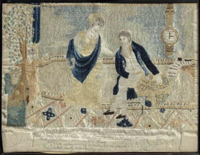 M S Dole NEEDLEWORK PICTURE