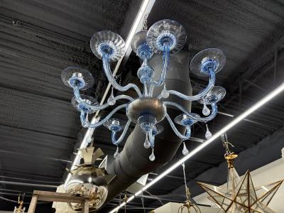 M V M Cappellin Co Antique MVM Cappellin Co Murano Glass Chandelier