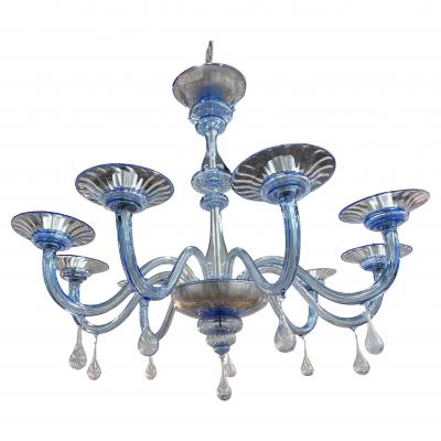 M V M Cappellin Co Antique MVM Cappellin Co Murano Glass Chandelier