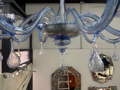 M V M Cappellin Co Antique MVM Cappellin Co Murano Glass Chandelier