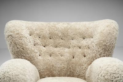 M rta Blomstedt Aulanko Armchair by M rta Blomstedt for Hotel Aulanko Finland 1930s