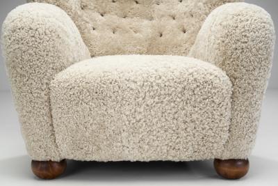 M rta Blomstedt Aulanko Armchair by M rta Blomstedt for Hotel Aulanko Finland 1930s