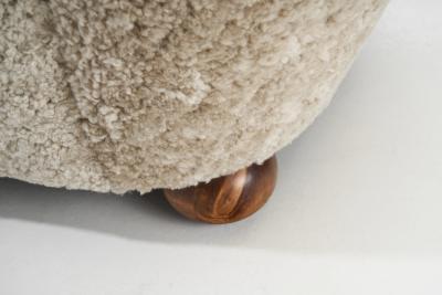 M rta Blomstedt Aulanko Armchair by M rta Blomstedt for Hotel Aulanko Finland 1930s