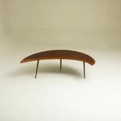 M veis Cimo Half Moon Center Table by CIMO Studio Brazil 1950s