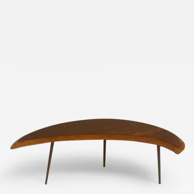 M veis Cimo Half Moon Center Table by CIMO Studio Brazil 1950s