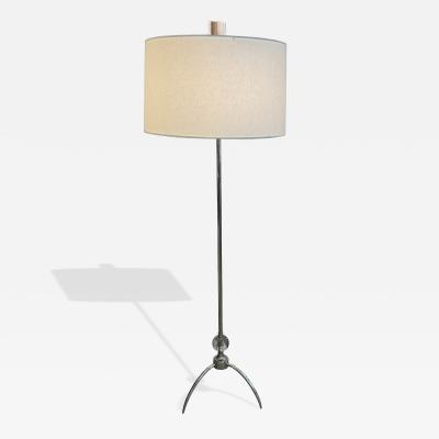 MACHINE AGE ART DECO FLOOR LAMP