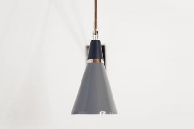 MAGARI Wall Lamp in Nickel