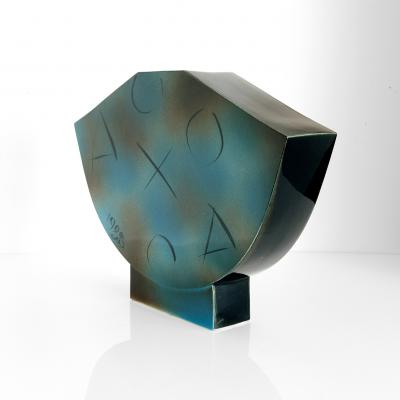 MARGARETA Hennix MARGARETA HENNIX UNIQUE GUSTAVSBERG STUDIO VASE SIGNED 1988